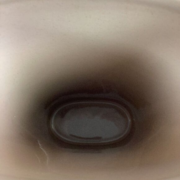 Large Oval Cream Colored Vase - 12”H - Picture 7 of 8